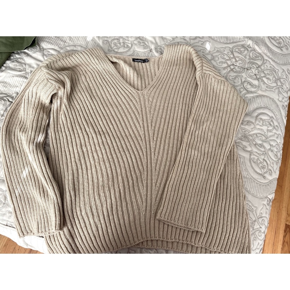 Boohoo oversized sweater